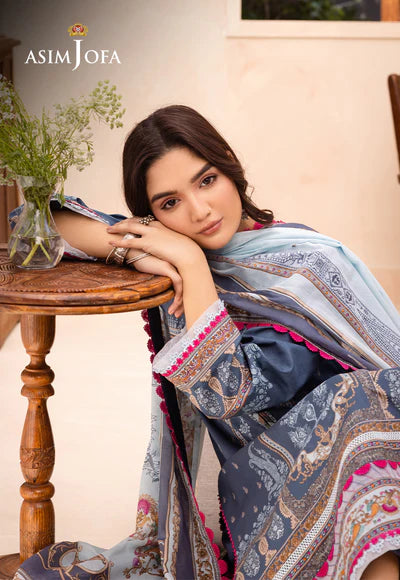 Asim Jofa | Prints Essentials | AJUB-14 - Pakistani Clothes for women, in United Kingdom and United States