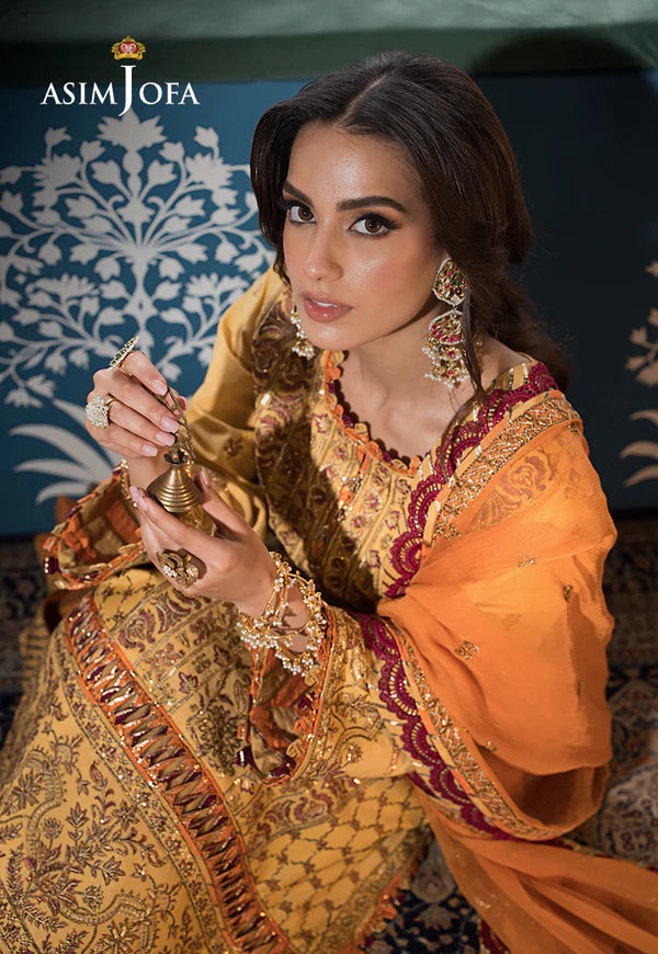 Asim Jofa | Fasana e Ishq Eid Luxury Lawn | AJFI-19 - Pakistani Clothes for women, in United Kingdom and United States