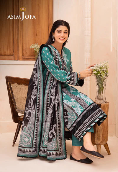 Asim Jofa | Prints Essentials | AJUB-03 - Pakistani Clothes for women, in United Kingdom and United States