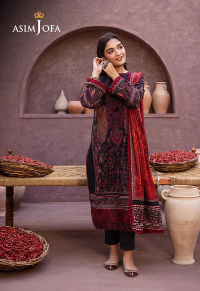 Asim Jofa | Prints Essentials | AJUB-12 - Pakistani Clothes for women, in United Kingdom and United States