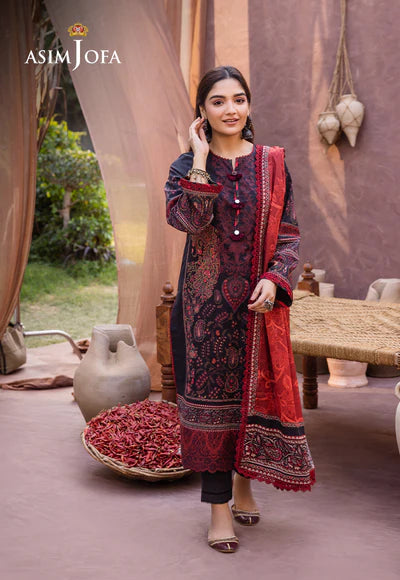 Asim Jofa | Prints Essentials | AJUB-12 - Pakistani Clothes for women, in United Kingdom and United States