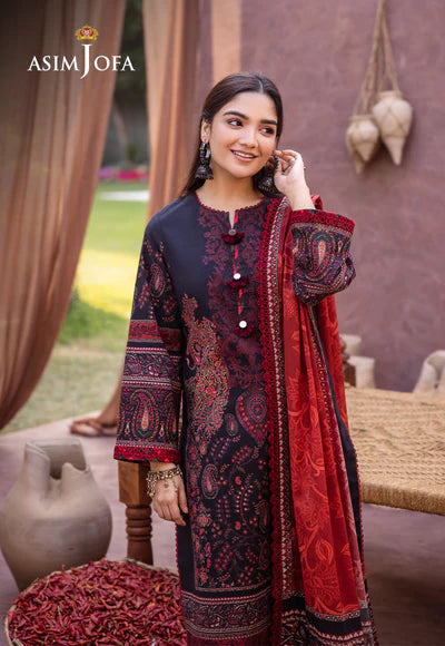 Asim Jofa | Prints Essentials | AJUB-12 - Pakistani Clothes for women, in United Kingdom and United States