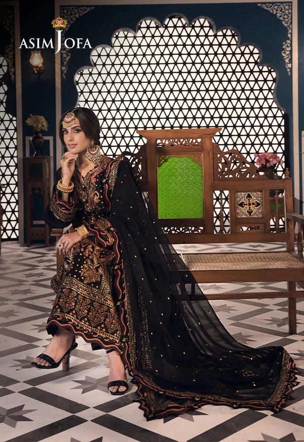 Asim Jofa | Fasana e Ishq Eid Luxury Lawn | AJFI-05 - Pakistani Clothes for women, in United Kingdom and United States