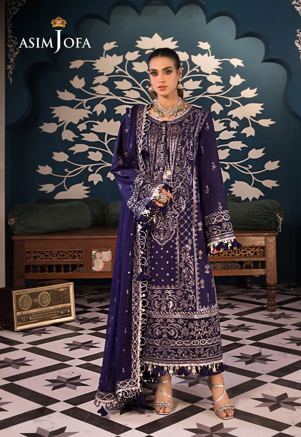 Asim Jofa | Fasana e Ishq Eid Luxury Lawn | AJFI-25 - Pakistani Clothes for women, in United Kingdom and United States