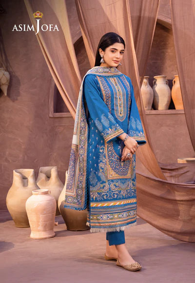 Asim Jofa | Prints Essentials | AJUB-16 - Pakistani Clothes for women, in United Kingdom and United States