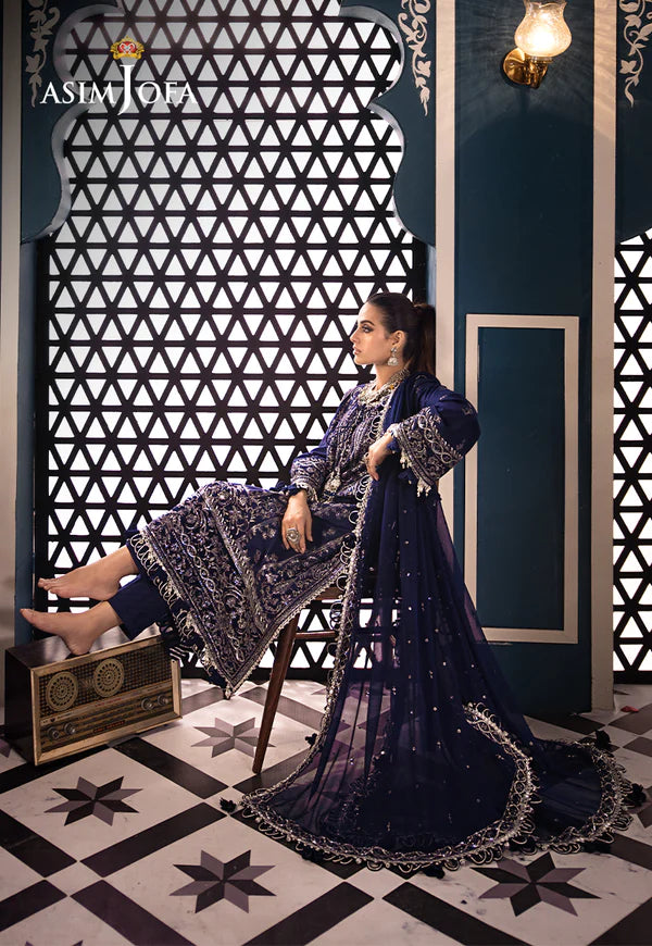 Asim Jofa | Fasana e Ishq Eid Luxury Lawn | AJFI-25 - Pakistani Clothes for women, in United Kingdom and United States