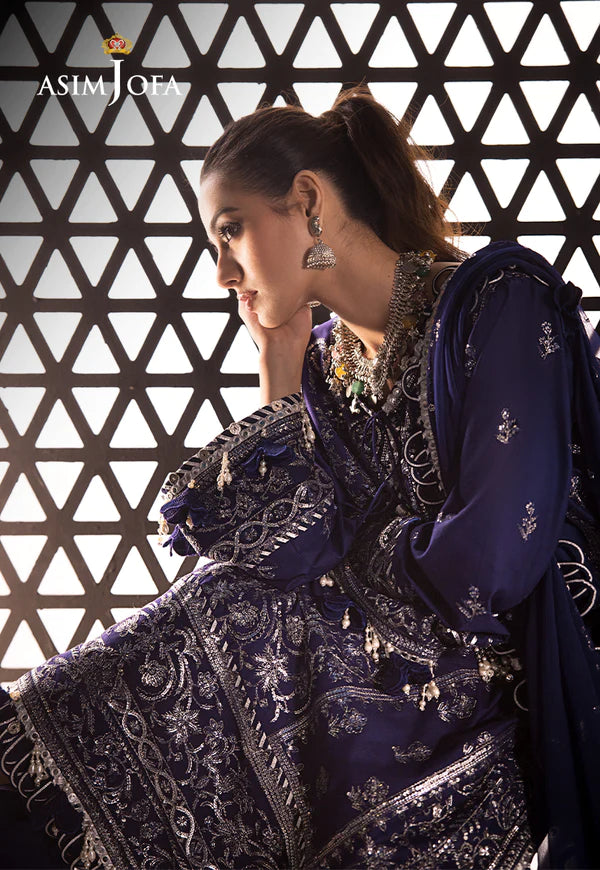 Asim Jofa | Fasana e Ishq Eid Luxury Lawn | AJFI-25 - Pakistani Clothes for women, in United Kingdom and United States