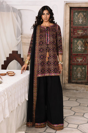 Charizma | Festive Pret | 3-Pcs Embroidered Raw Silk CMA-6-327