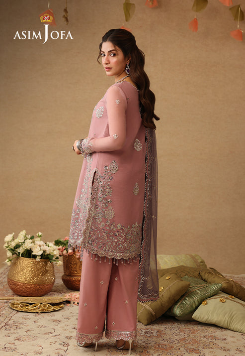 tea pink pakistani dress Tea Pink Pakistani Party Dresses