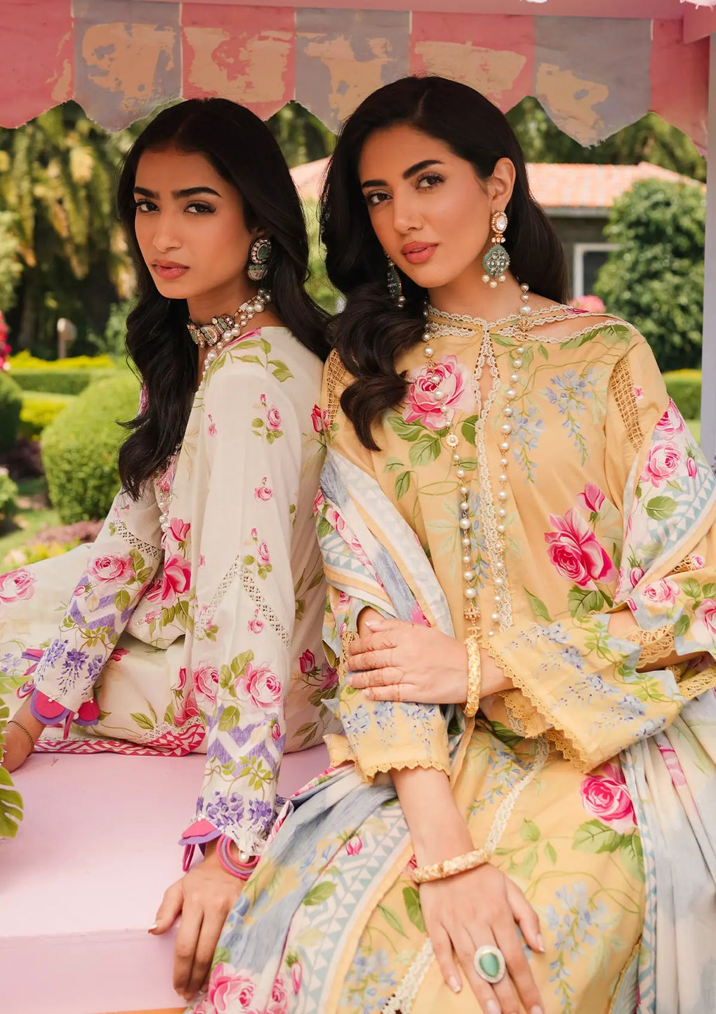 Elaf Premium | Printed Collection 24 | EEP-03B - Meadow Magic - Pakistani Clothes for women, in United Kingdom and United States