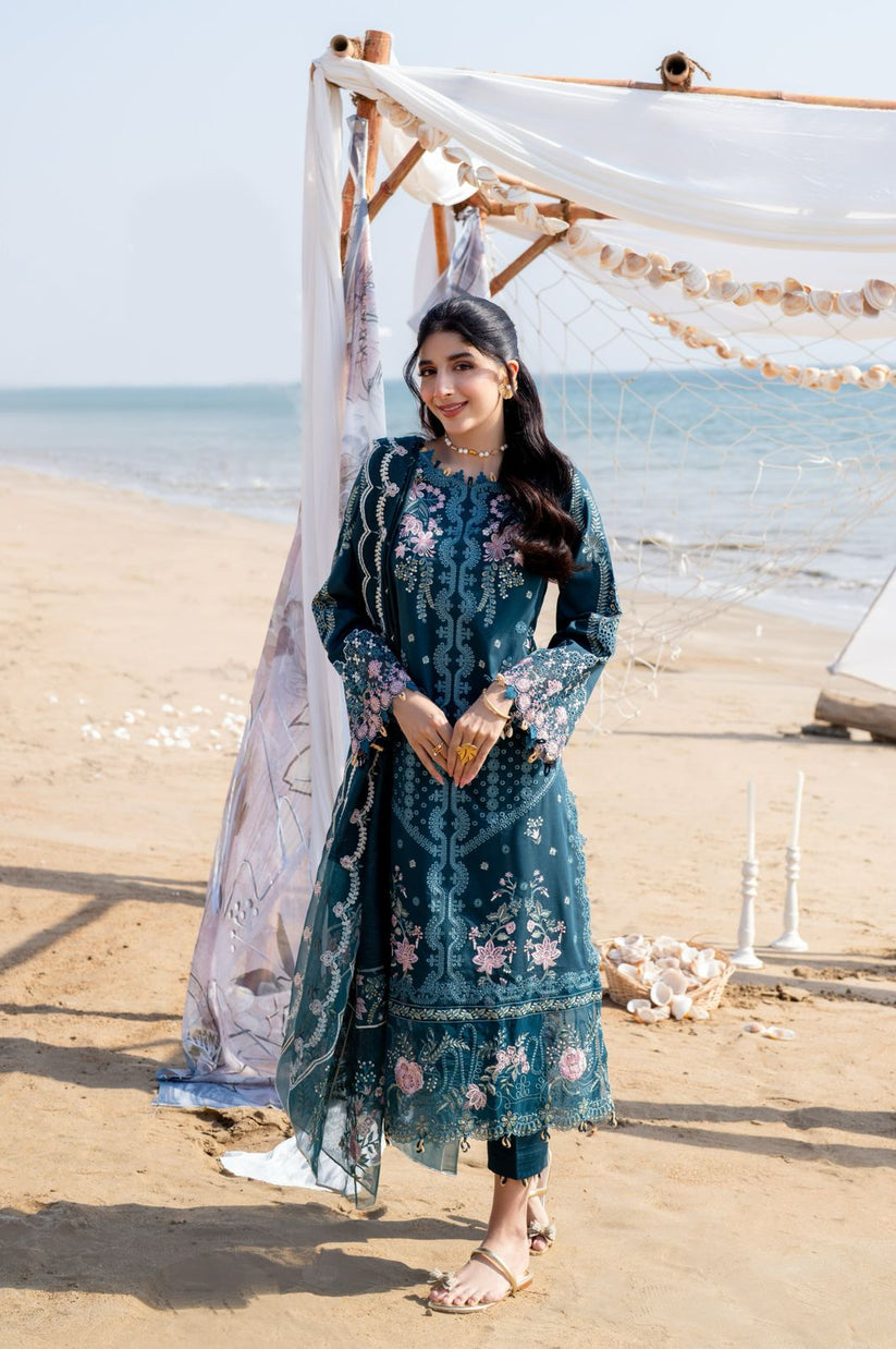 Aabyaan | Saagar Luxury Lawn 25 | ISHANA (AS-06)