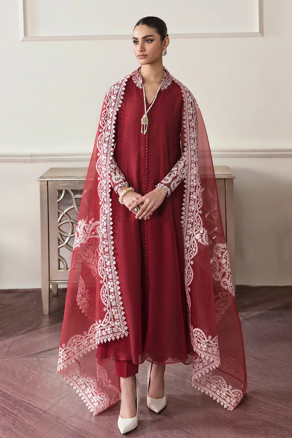 Baroque | Formals Collection | PR-757 - Hoorain Designer Wear - Pakistani Ladies Branded Stitched Clothes in United Kingdom, United states, CA and Australia
