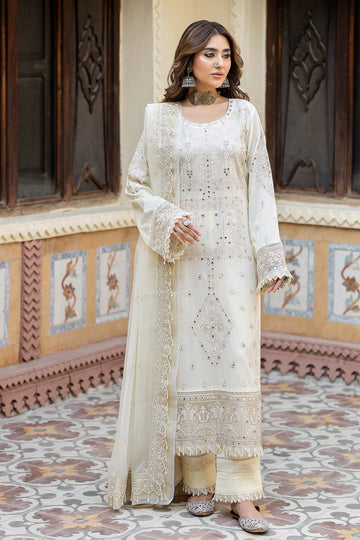 Raeesa Premium | Pankh Luxury Lawn | P -08