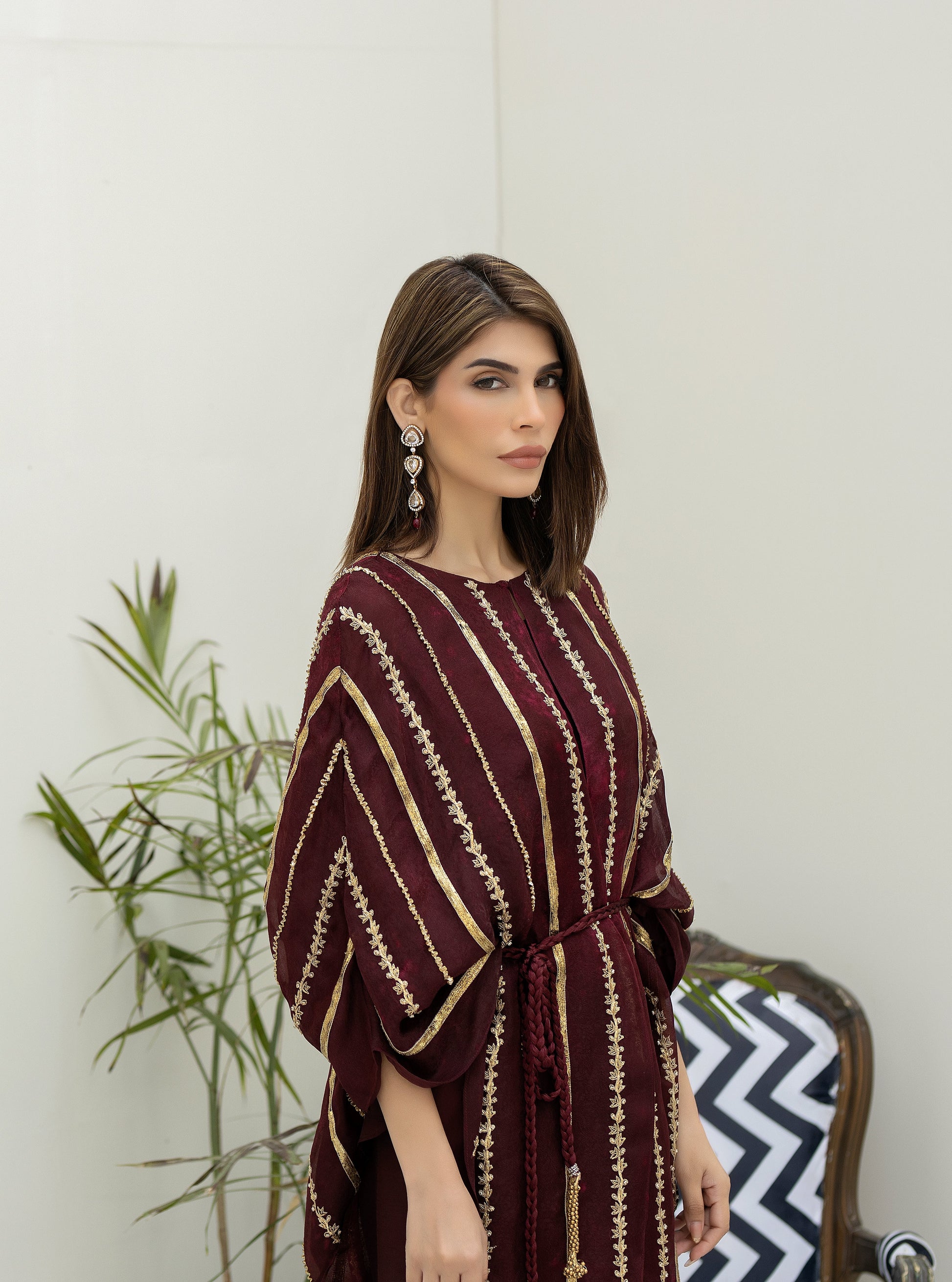 Purple haze Pret Studio | Noubahar Luxury Formals | Burgundy Love - Pakistani Clothes for women, in United Kingdom and United States