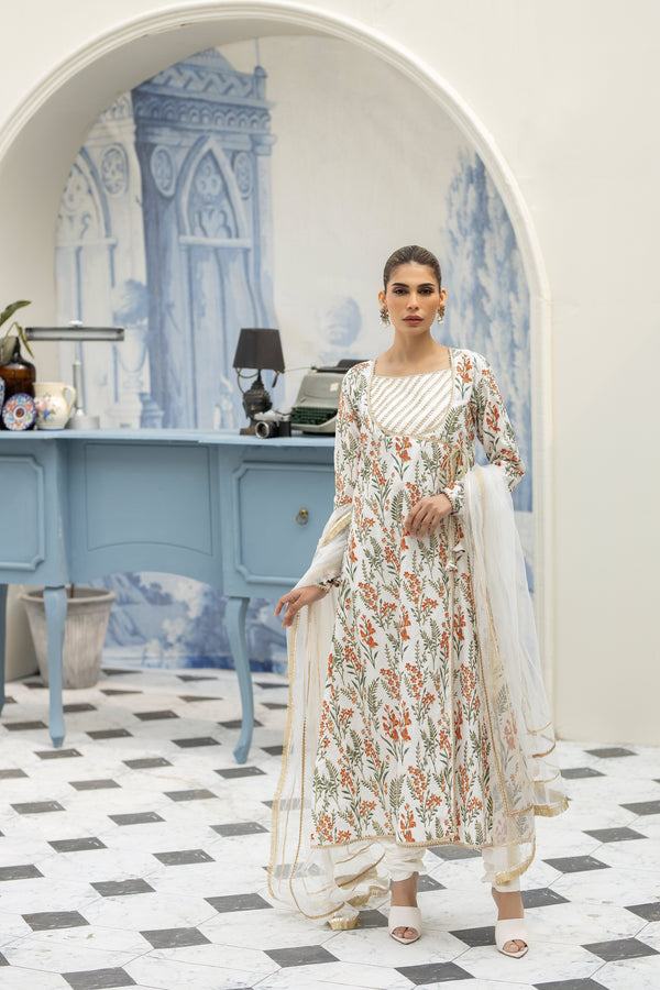 Purple haze Pret Studio | Noubahar Luxury Formals | Floral Anrakha - Pakistani Clothes for women, in United Kingdom and United States