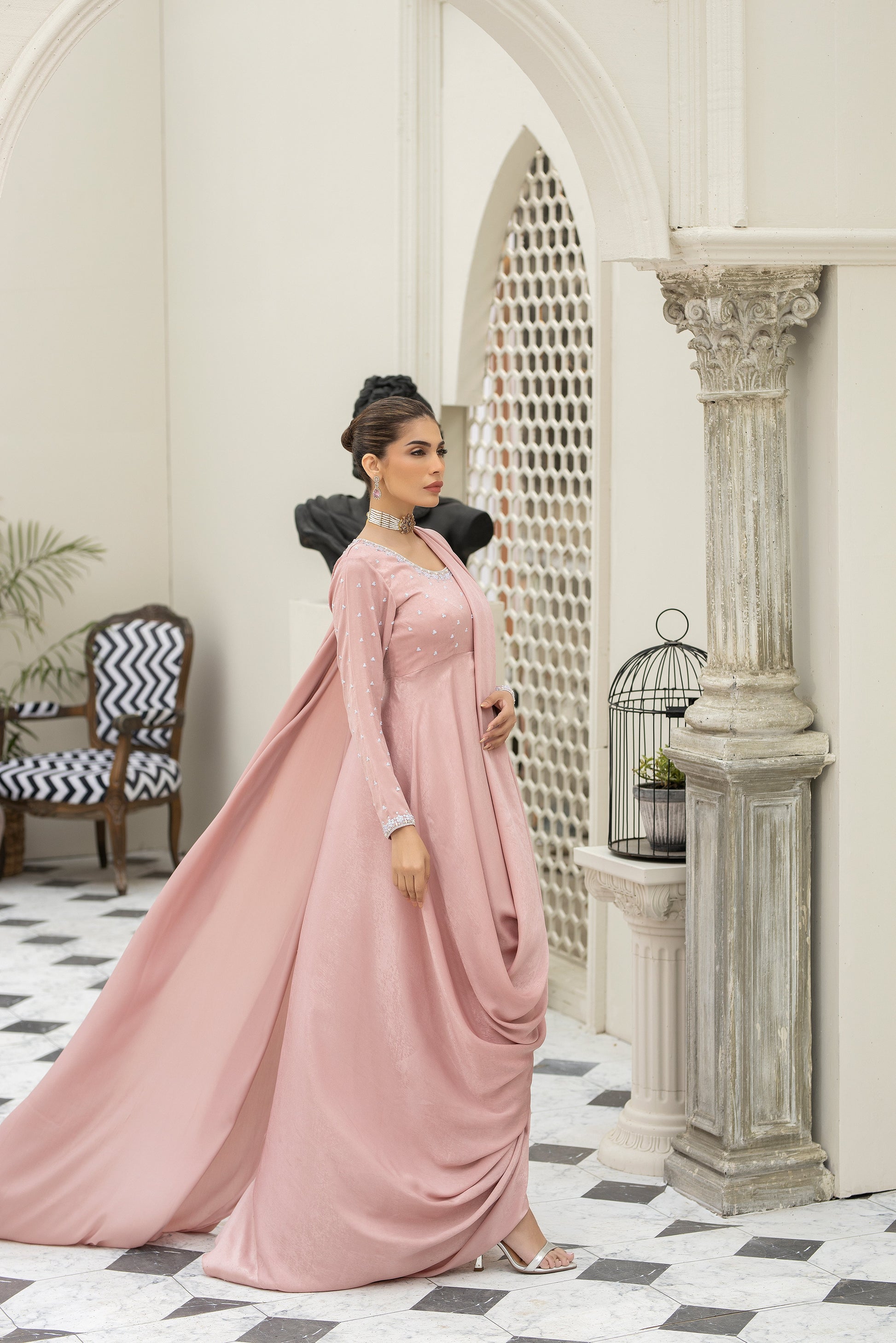 Purple haze Pret Studio | Noubahar Luxury Formals | Misty Rose - Pakistani Clothes for women, in United Kingdom and United States