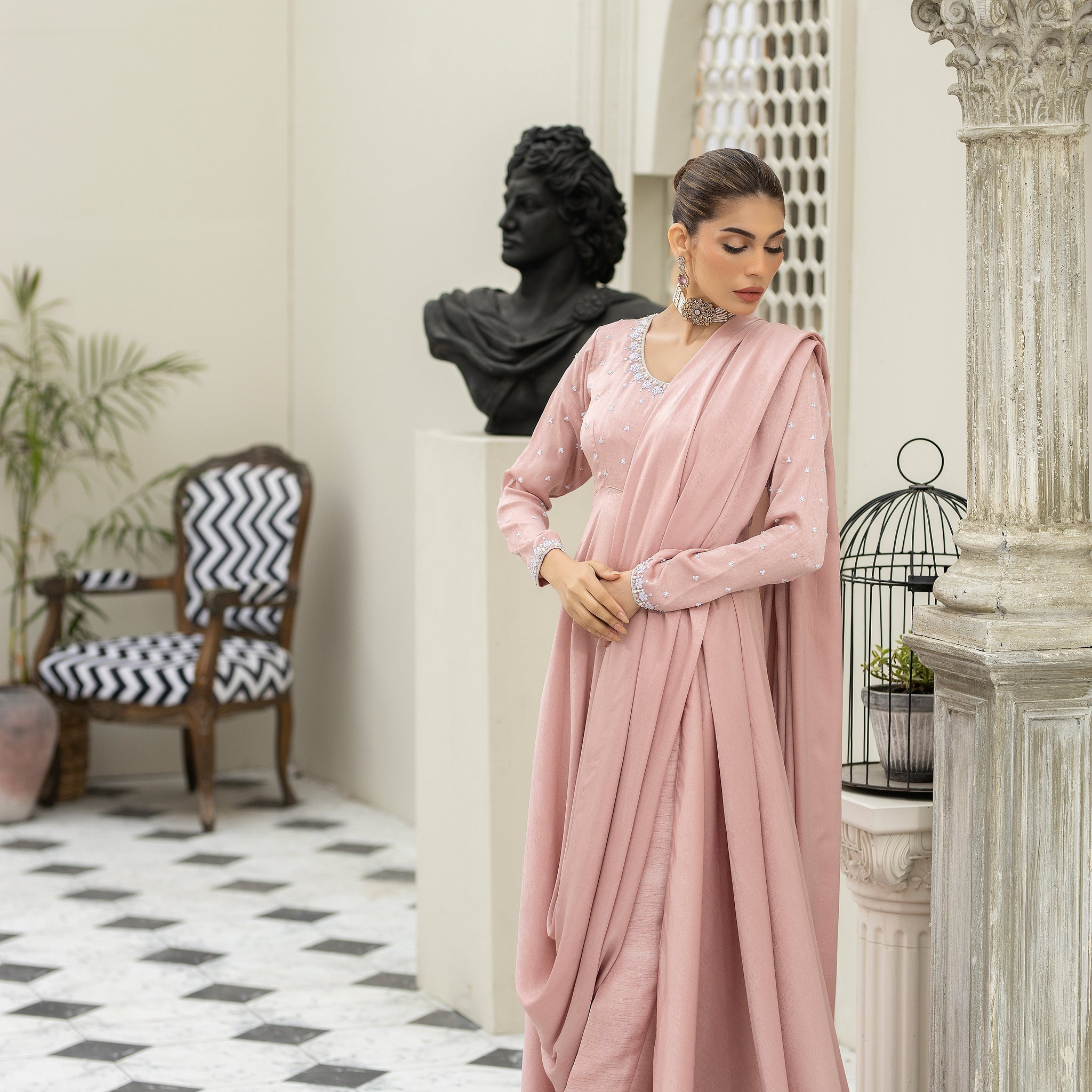 Purple haze Pret Studio | Noubahar Luxury Formals | Misty Rose - Pakistani Clothes for women, in United Kingdom and United States