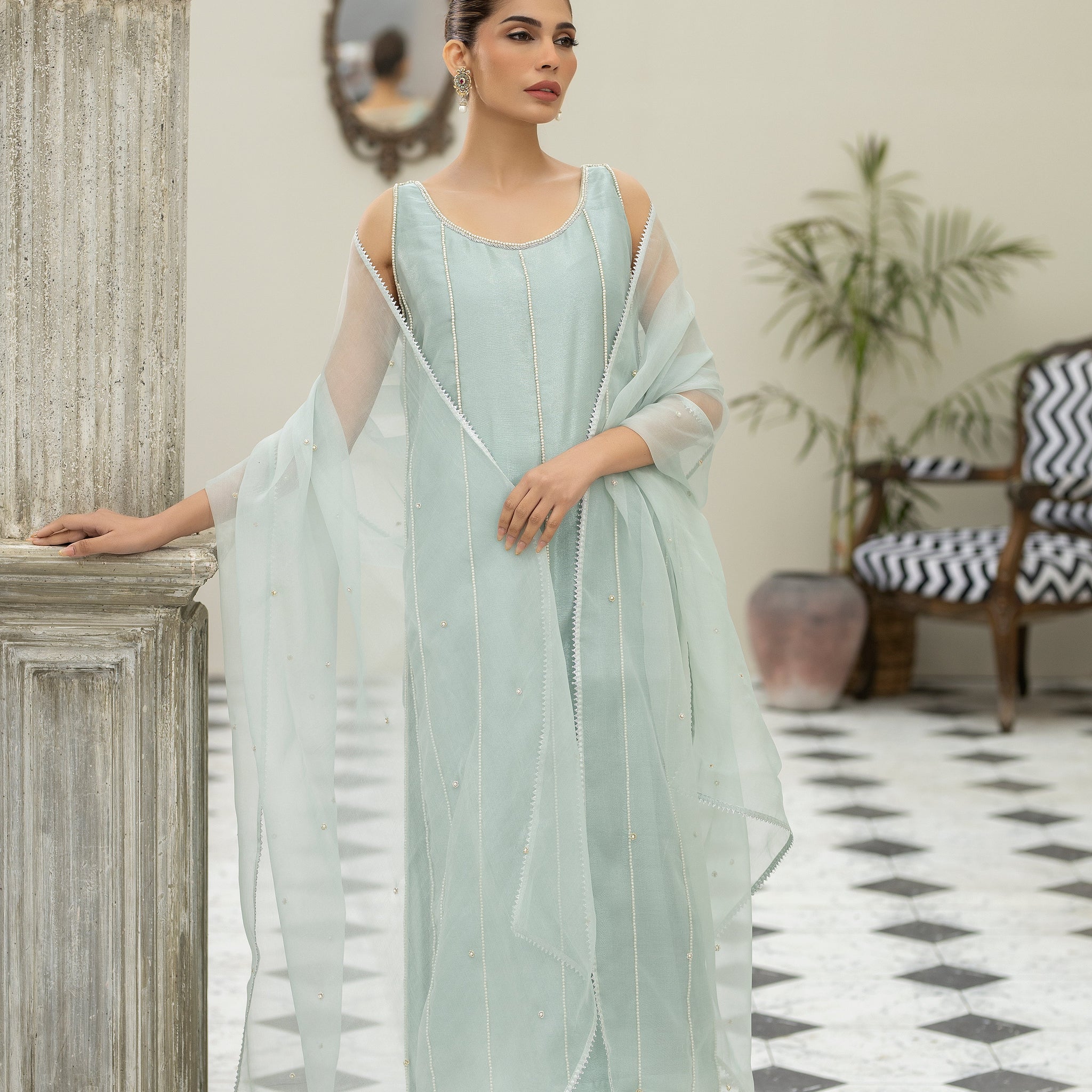 Purple haze Pret Studio | Noubahar Luxury Formals | Aquamarine - Pakistani Clothes for women, in United Kingdom and United States