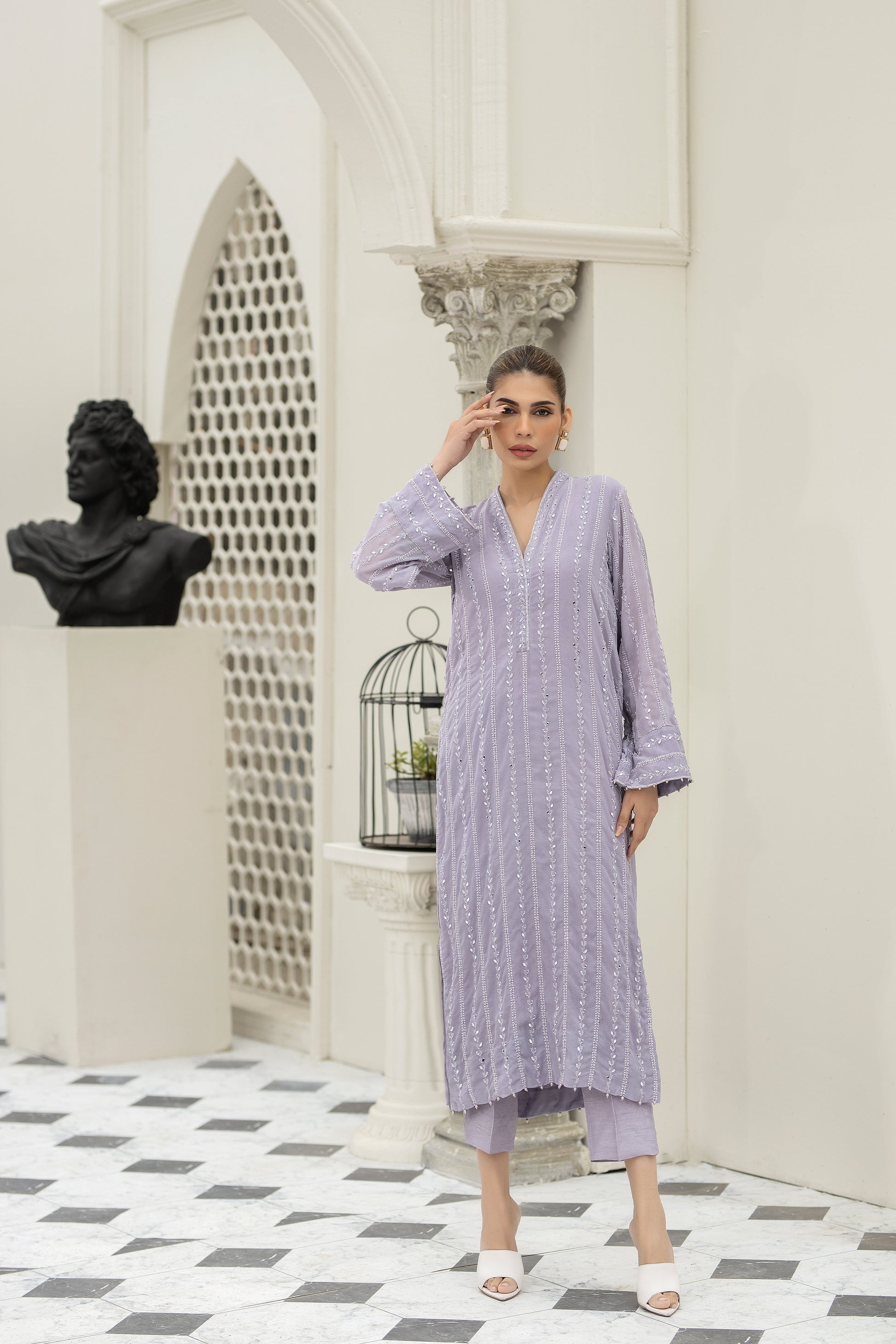 Purple haze Pret Studio | Noubahar Luxury Formals | Lavender Love - Pakistani Clothes for women, in United Kingdom and United States