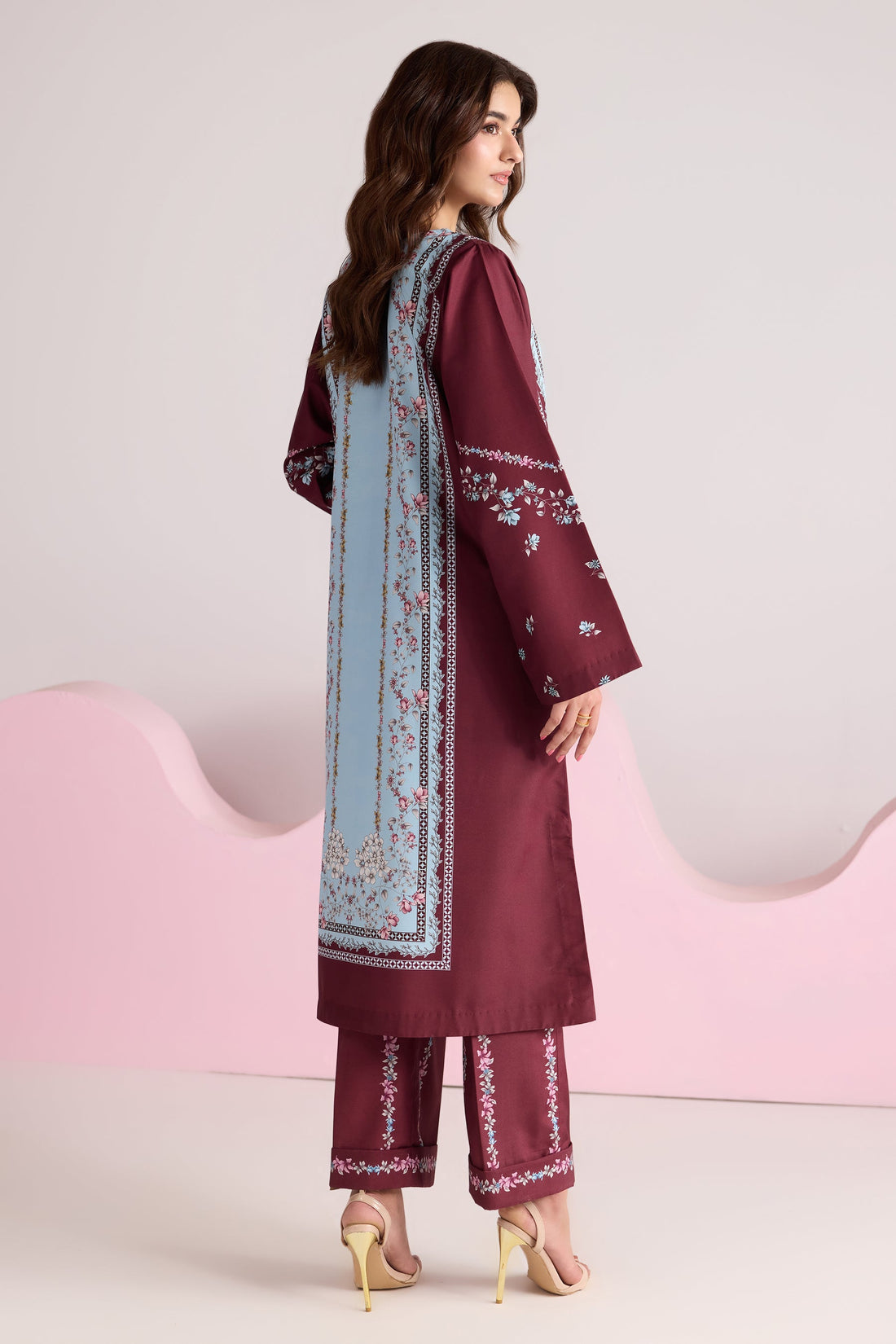 Alizeh | Printed Lawn | AF-PL-6073-Layl