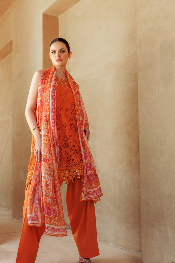 Noor By Saadia Asad | Eid Handwork Laserkari Lawn 24 | D11 - Hoorain Designer Wear - Pakistani Designer Clothes for women, in United Kingdom, United states, CA and Australia