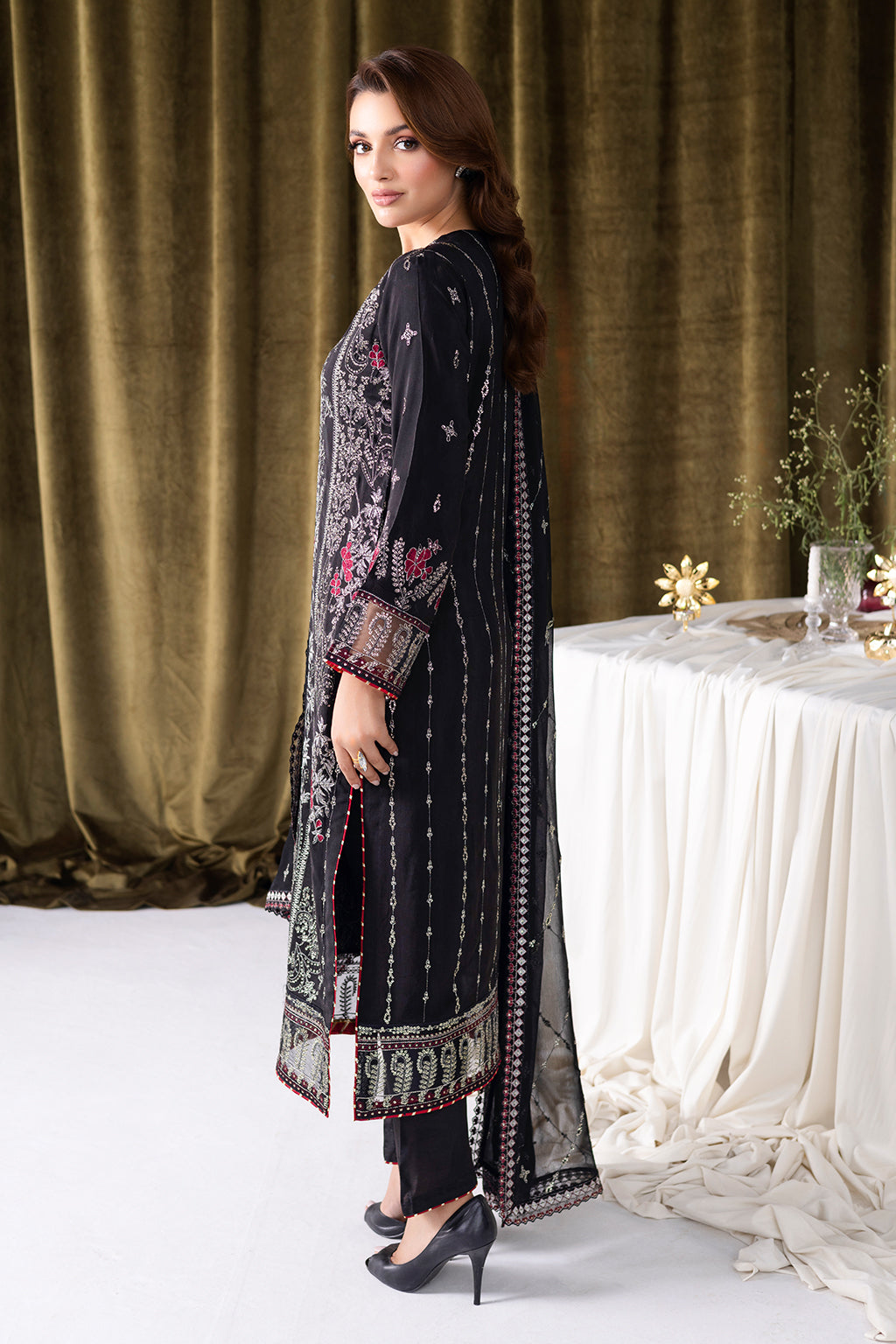 Ramsha | Aangan Luxury Raw silk | AA-105