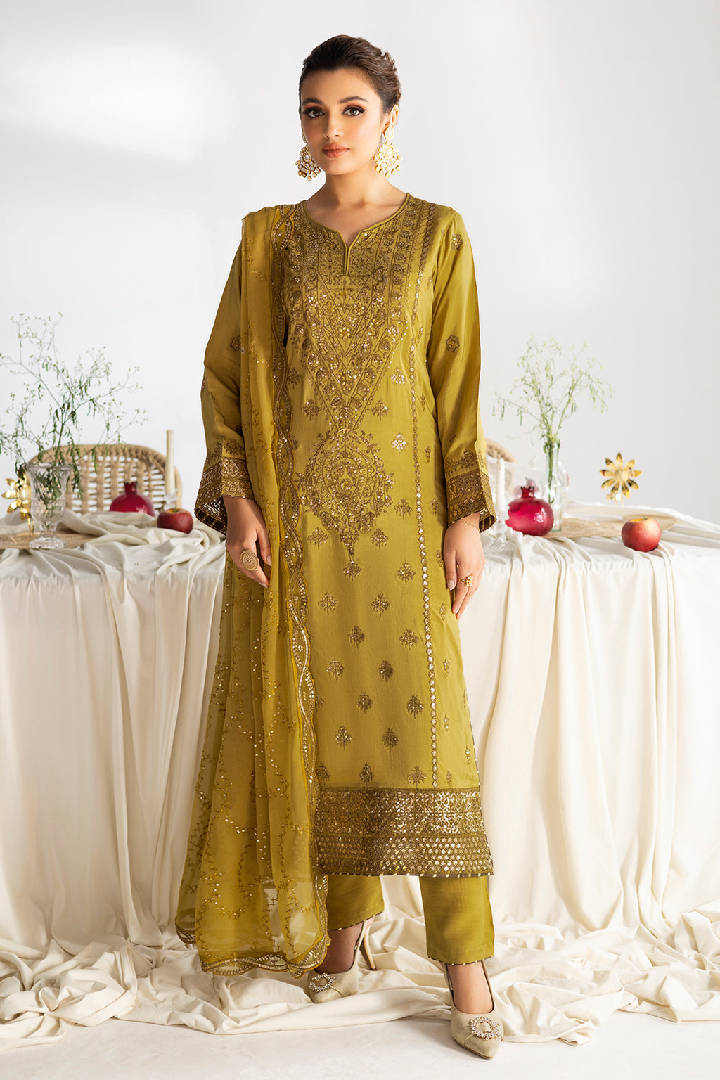 Ramsha | Aangan Luxury Raw silk | AA-102