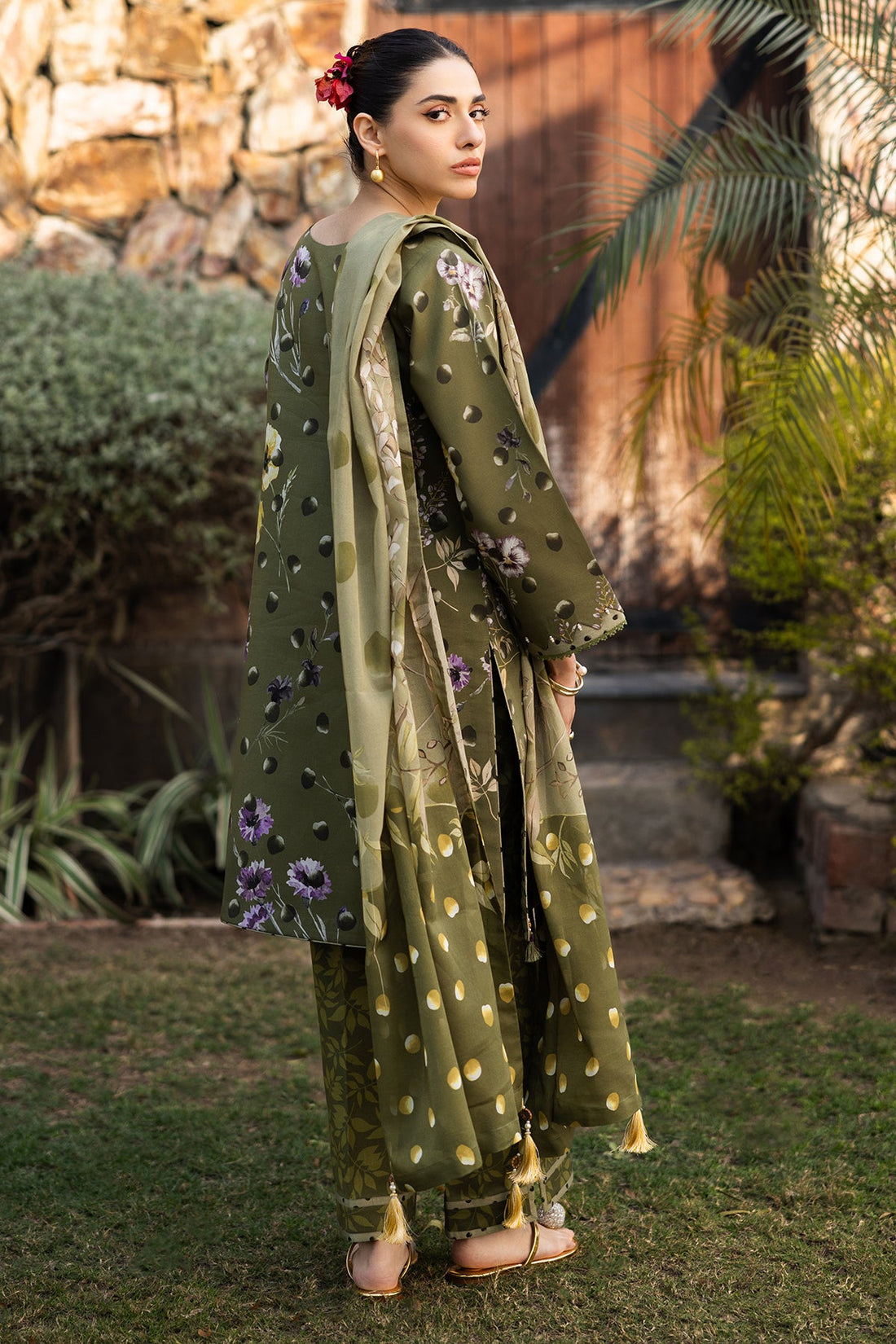 Alizeh | Sheen Lawn Prints 25 | AF-PL-6038-Willow