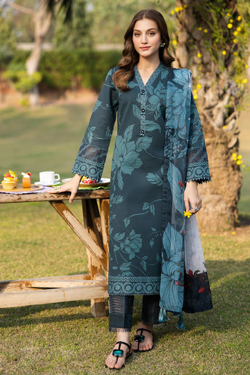 Alizeh | Sheen Lawn Prints 25 | AF-PL-6035-Nigella