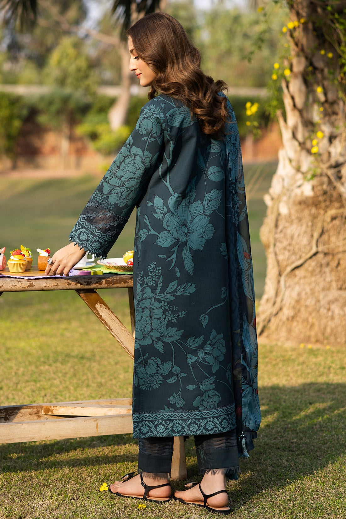 Alizeh | Sheen Lawn Prints 25 | AF-PL-6035-Nigella