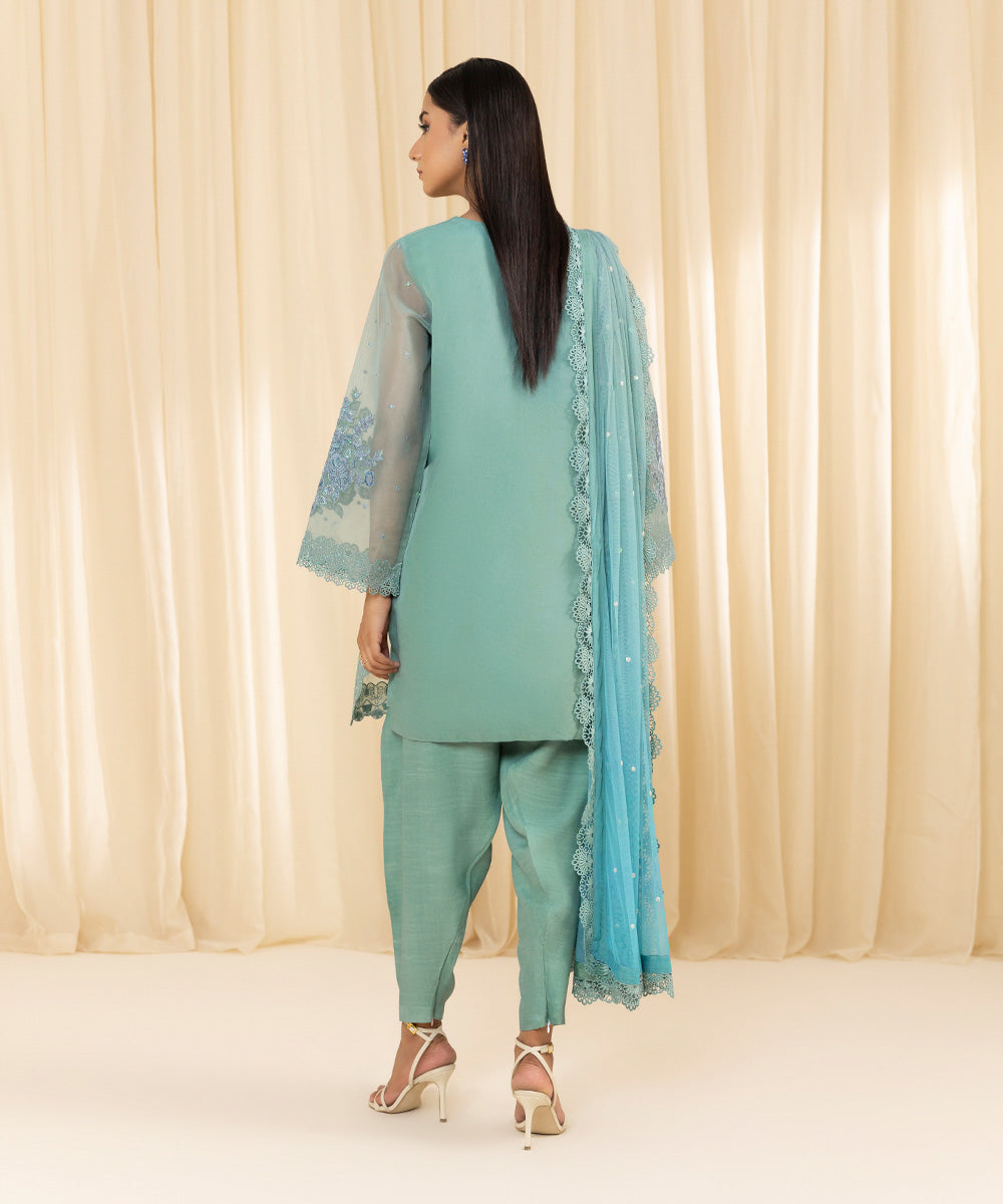 Sapphire | Festive 24 | ORGANZA SUIT 30