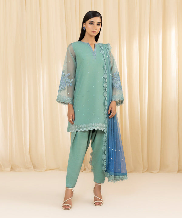 Sapphire | Festive 24 | ORGANZA SUIT 30