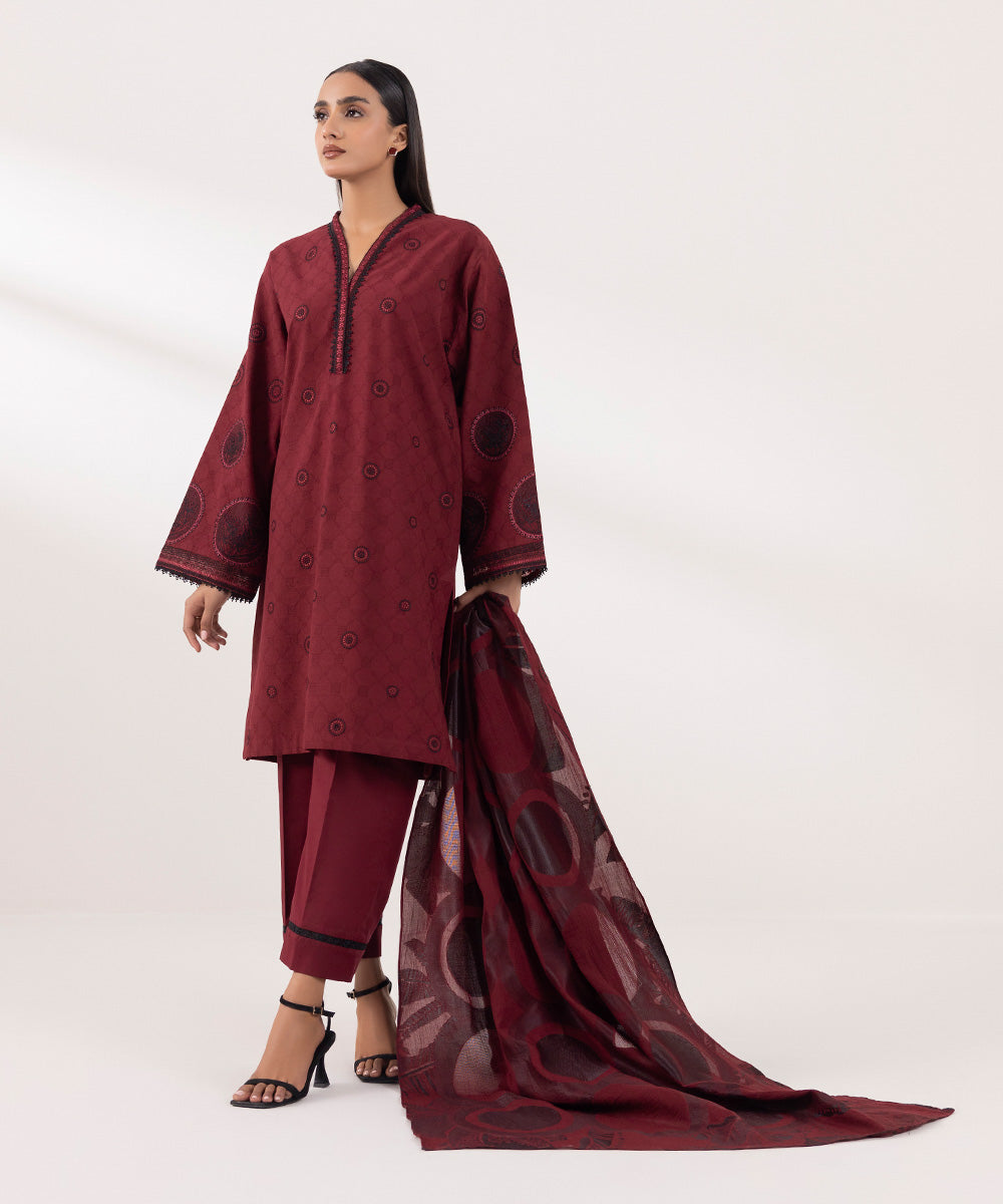 Sapphire | Festive 24 | JACQUARD SUIT 20