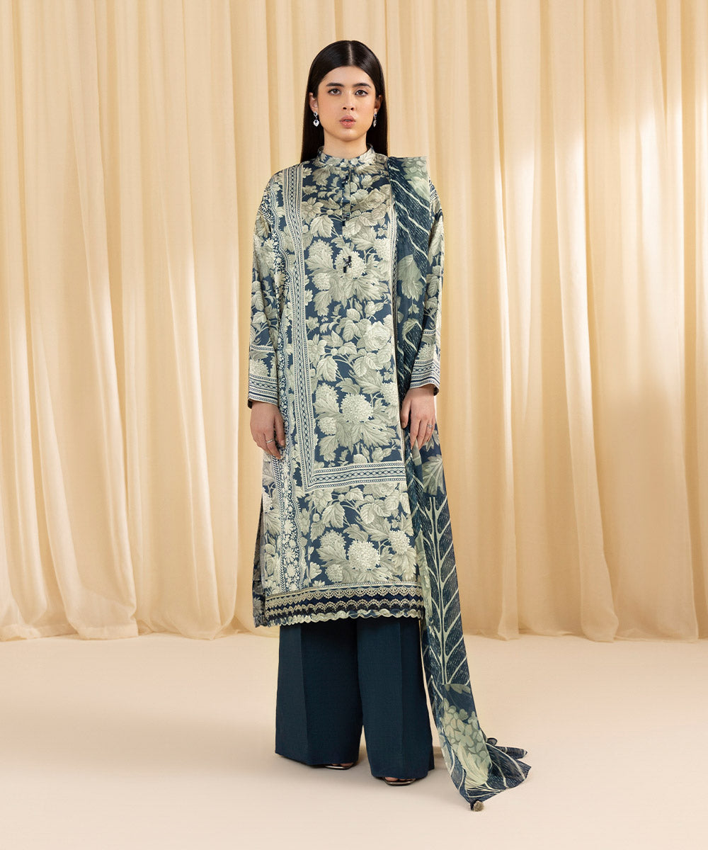 Sapphire | Festive 24 | SATIN SUIT 58