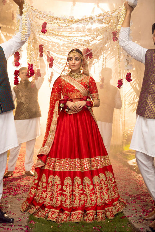 Maya | Wedding Formal Babul | AMAN TARA - Hoorain Designer Wear - Pakistani Ladies Branded Stitched Clothes in United Kingdom, United states, CA and Australia