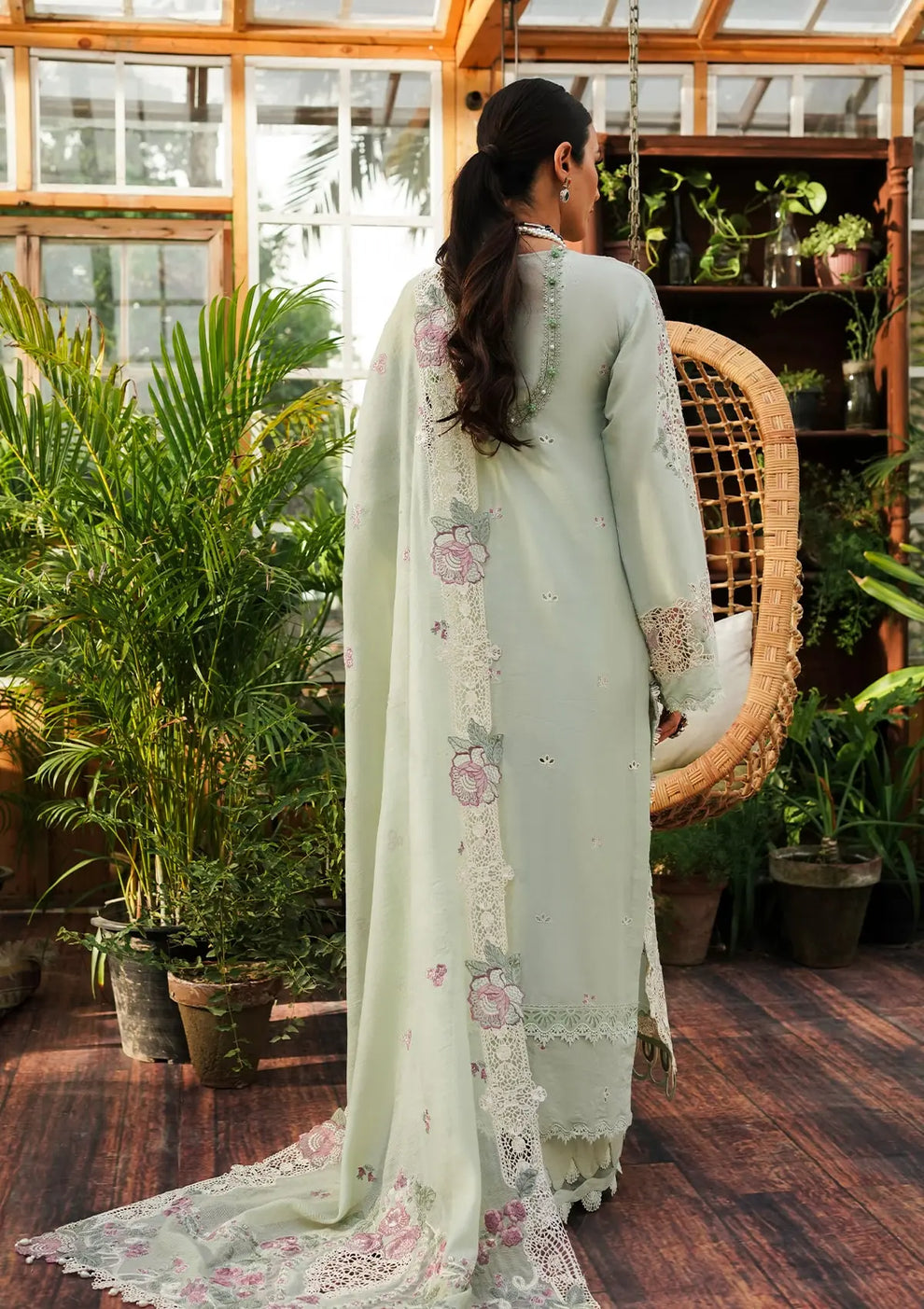 Kahf Premium | Luxury Lawn 24 | KLE-01A Margarita - Pakistani Clothes for women, in United Kingdom and United States