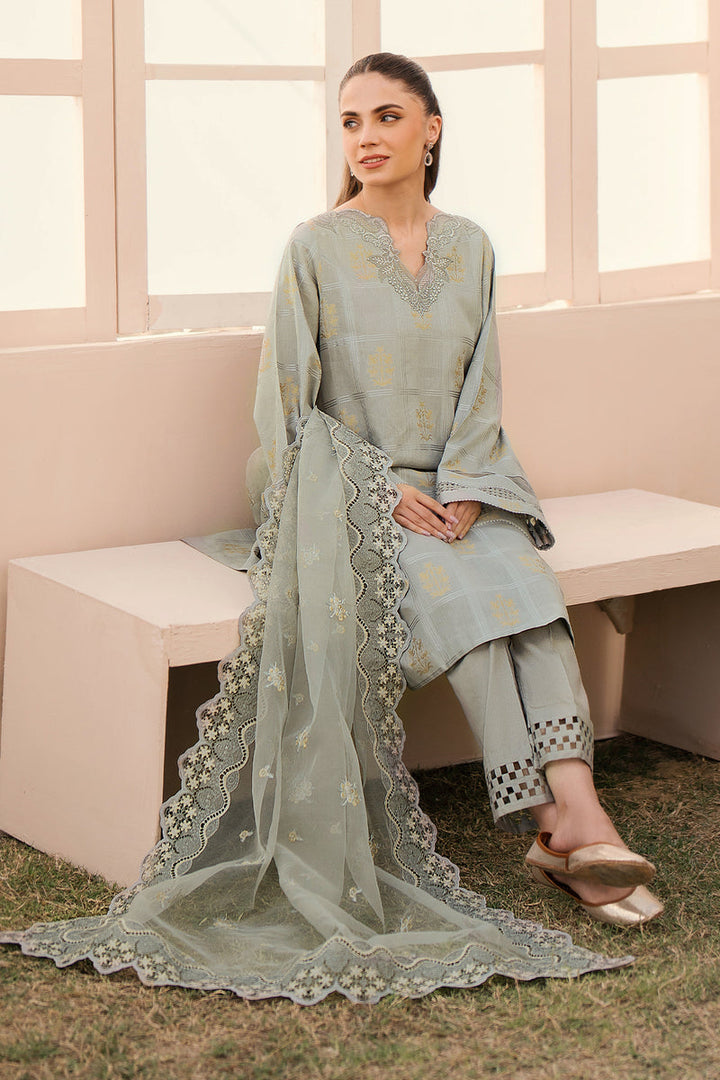 Baroque | Luxury Pret 24 | JACQUARD LAWN UF-603 - Hoorain Designer Wear - Pakistani Designer Clothes for women, in United Kingdom, United states, CA and Australia