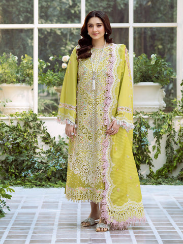 Bin Ilyas | Freesia Embroidered Lawn 25 | 105 - A