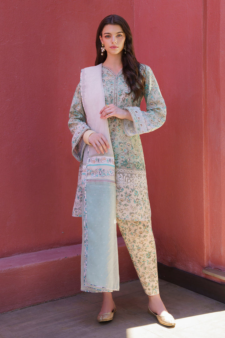 Baroque | Luxury Pret 24 | LAWN UF-576 - Pakistani Clothes for women, in United Kingdom and United States