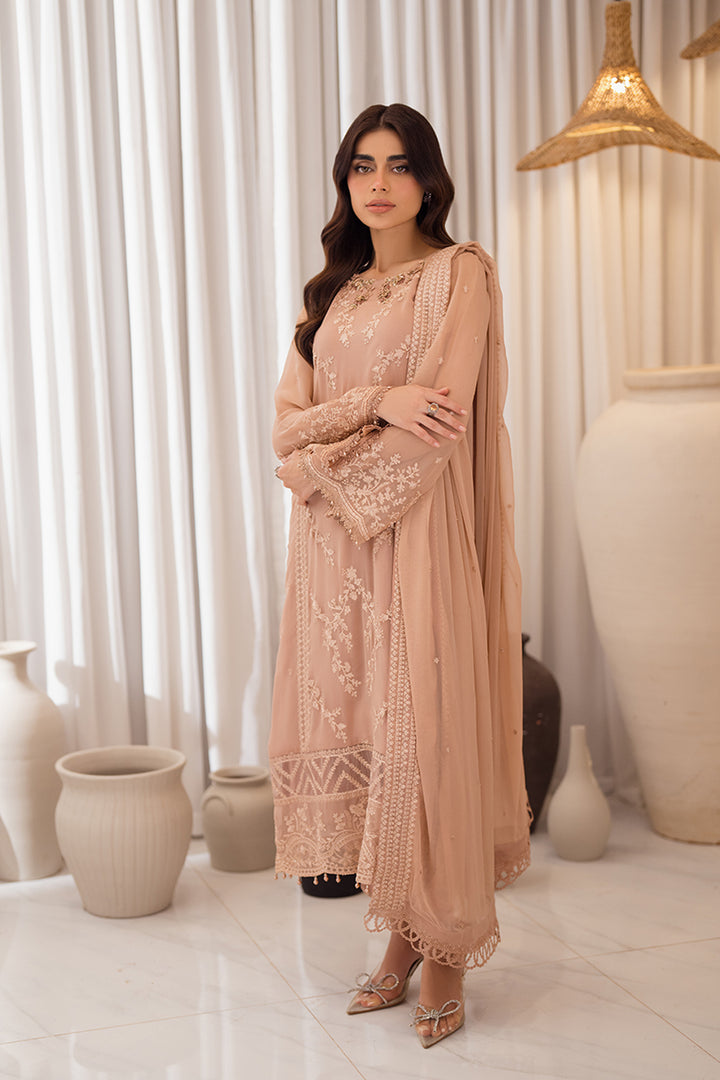 Azure | Ensembles Embroidered Formals | Beige Bliss