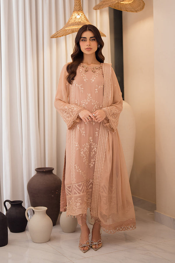 Azure | Ensembles Embroidered Formals | Beige Bliss