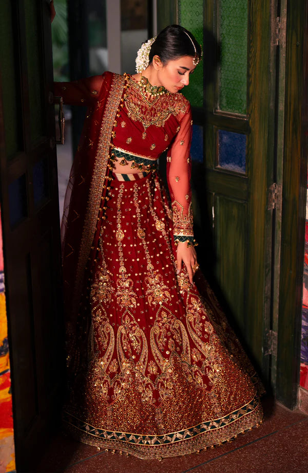 Eleshia | Khatoon Wedding Formals | Raeesa - Hoorain Designer Wear - Pakistani Ladies Branded Stitched Clothes in United Kingdom, United states, CA and Australia