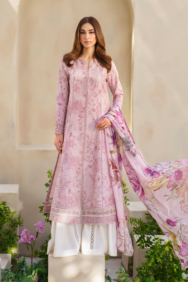 Iznik | Festive lawn 24 | SFL-06 - Hoorain Designer Wear - Pakistani Designer Clothes for women, in United Kingdom, United states, CA and Australia
