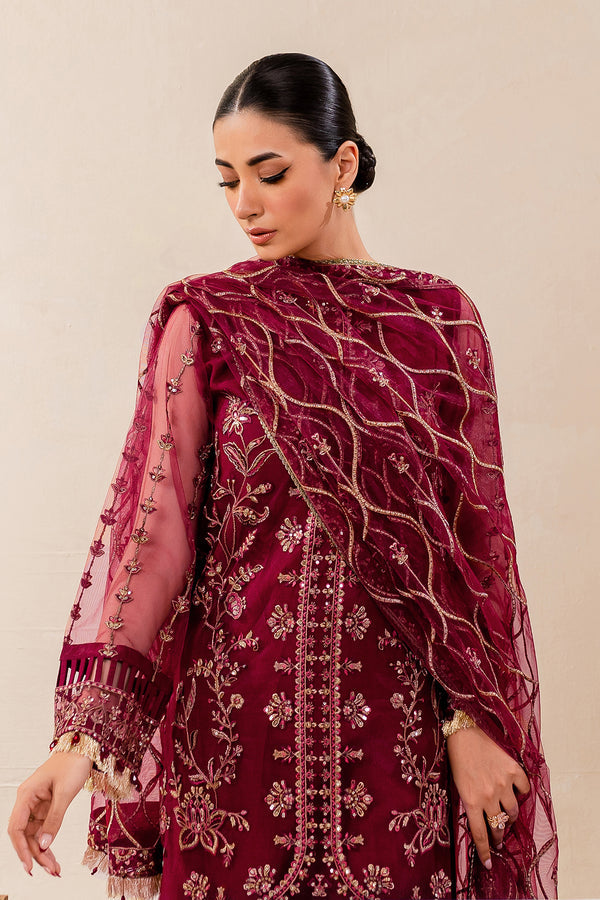 Farasha | Lumiere Luxury Collection 23 |ROUGE PINK - Pakistani Clothes for women, in United Kingdom and United States