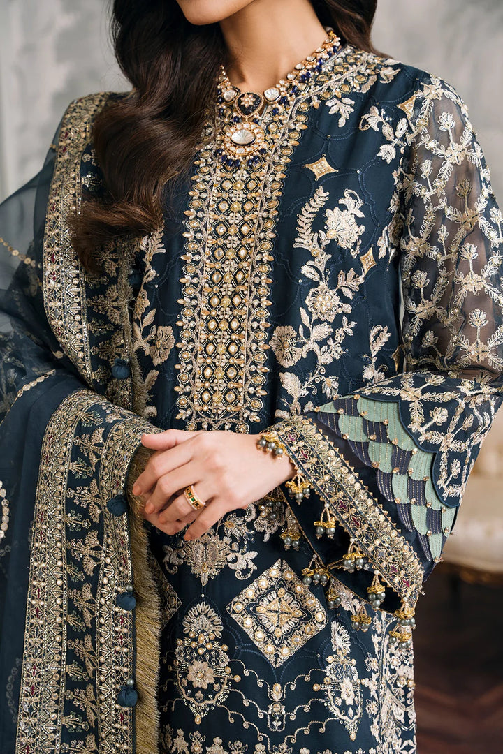 Baroque | Chantelle Embroidered Collection | CH12-01 - Pakistani Clothes for women, in United Kingdom and United States