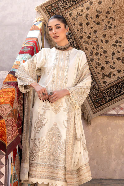 Johra | Basar Lawn 24 | BR-261 - Hoorain Designer Wear - Pakistani Ladies Branded Stitched Clothes in United Kingdom, United states, CA and Australia