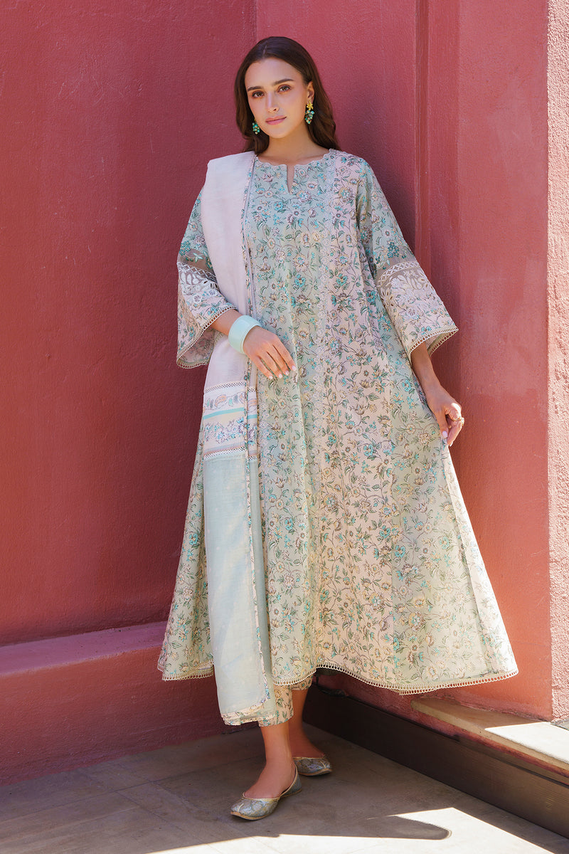 Baroque | Luxury Pret 24 | LAWN UF-577 - Pakistani Clothes for women, in United Kingdom and United States