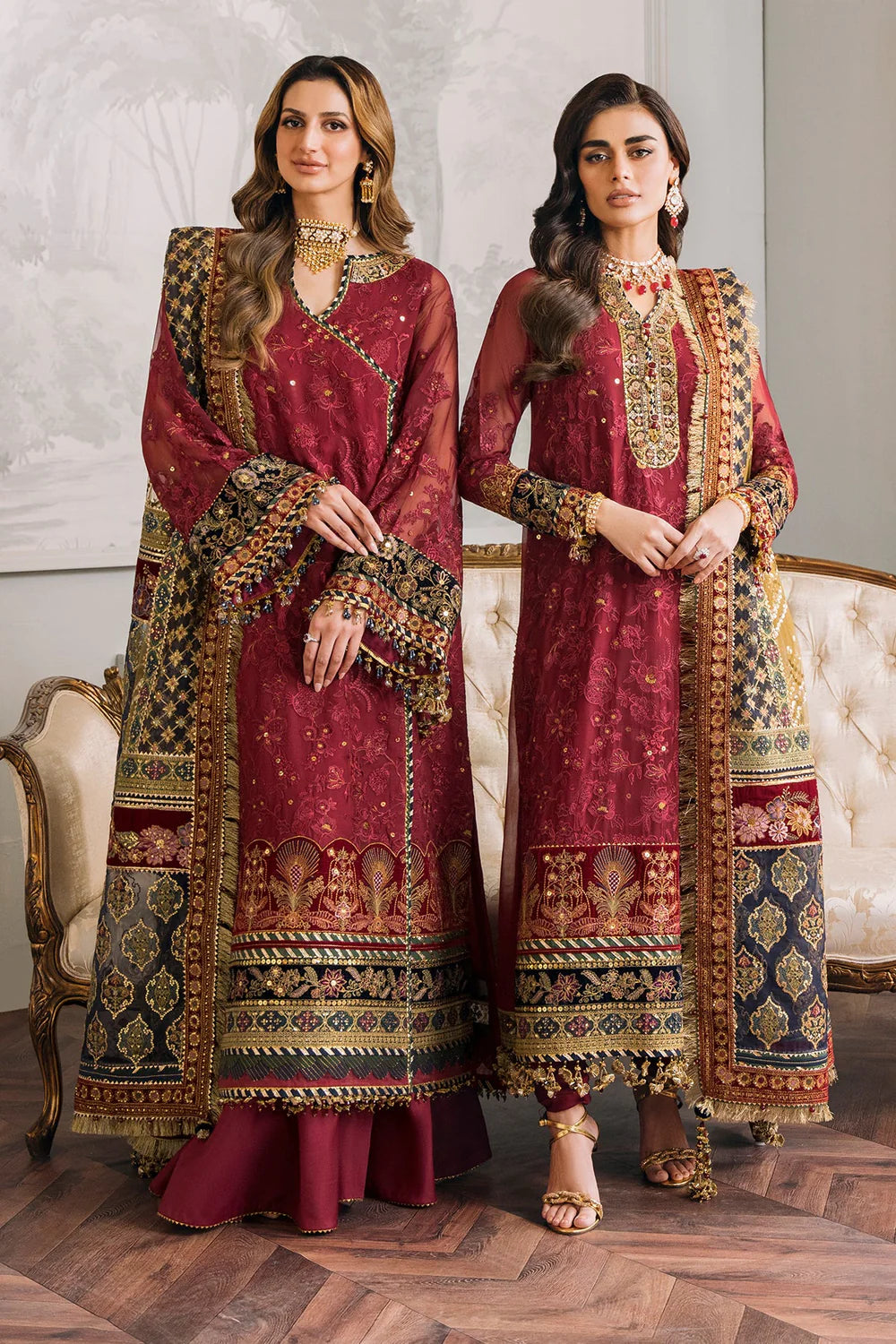 Baroque | Chantelle Embroidered Collection | CH12-07 - Pakistani Clothes for women, in United Kingdom and United States