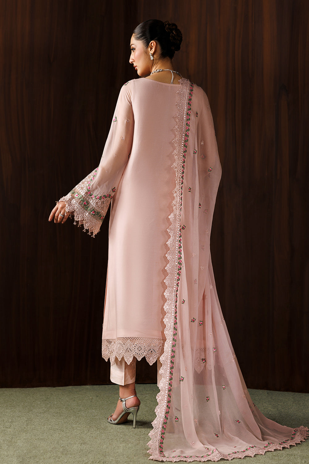 Baroque | Formals Collection | EMBROIDERED CHIFFON UF-4439