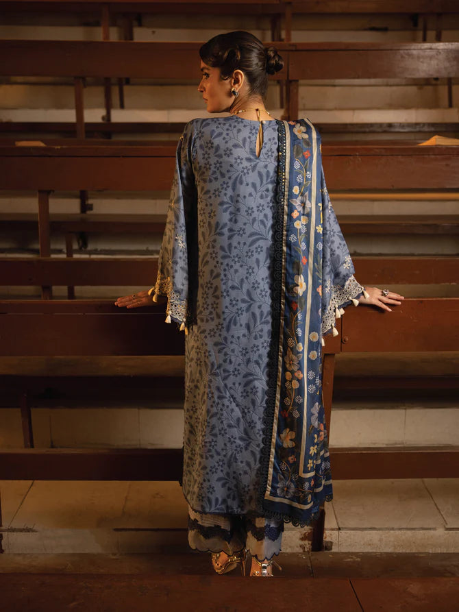 Faiza Faisal | Maya Luxury Lawn | Gamze - Pakistani Clothes for women, in United Kingdom and United States